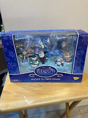 Memory Lane Playing Mantis 2002 Rudolph & Misfit Toys 'Welcom To Christmas Town' • $63.75