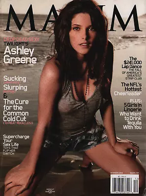 Maxim #144 Magazine Ashley Greene Jeff Bridges 12/2009 • $14.99