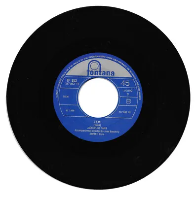 £9.99 • Buy Jacqueline Taieb 7am / 7 Heures Du Matin 60's Pop R&B Reissue Listen