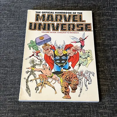 The Official Handbook Of The Marvel Universe - Volume 7 - 2nd Print • £14.99