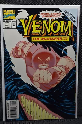 Venom The Madness #1 Embossed Cover Marvel 1993 Juggernaut Eddie Brock 9.4 • $3.19