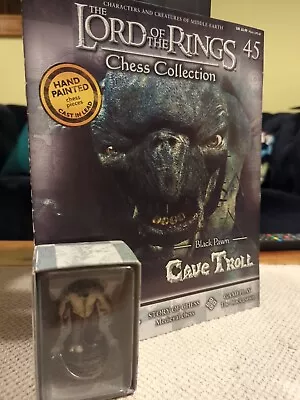 Lord Of The Rings Chess Collection 45 Cavetroll Eaglemoss Figurine & Magazine  • £4.99