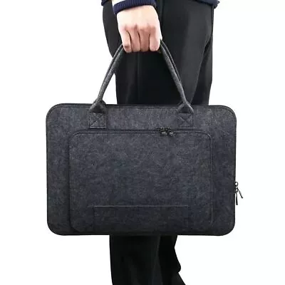 File Folder Bag Felt Commute Briefcases Document Laptop Handbag  Lawyer • $25.78