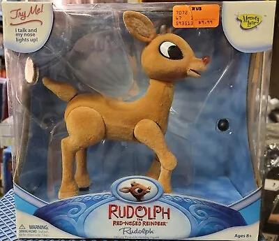 2006 Memory Lane Rudolph The Red Nosed Reindeer Deluxe Poseable Figure READ DESC • $175