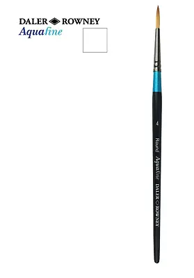 Daler Rowney Aquafine Brushes Round Size 4 • £5.87