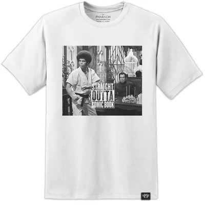 £16.99 • Buy Bruce Lee Enter The Dragon Straight Outta Comic Book Movie Poster T Shirt Funny