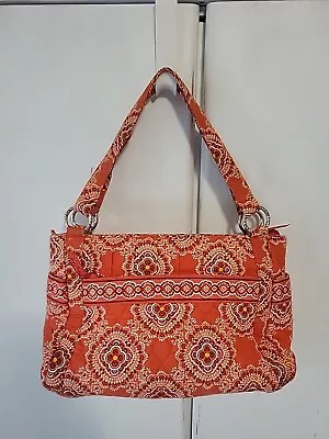 Vera Bradley Orange Shoulder Bag Purse Paprika Collection • $20