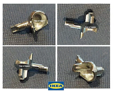 Ikea Original - Billy Shelf Support Pins / Fixings - Ref: 131372  * 4 Pieces • £2.99