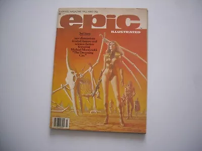 Epic Illustrated 3 (Fall 1980 1st Appearence Of Dreadstar) :  VG • $9.85