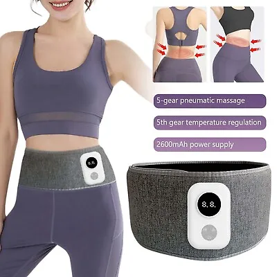 Electric Vibration Heat Slimming Belt Body Shaper Weight Loss Waist Fat Burning • $44.99