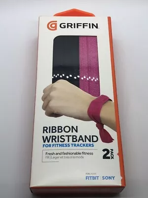 Genuine Griffin Ribbon Wristband For Fitbit Flex / One / Sony SmartBand 2pack  • $11.99