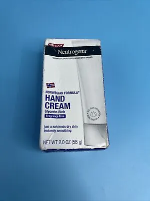 Neutrogena Hand Cream Norwegian Formula Fragrance Free 2oz Cosmetic Damage • $6.63