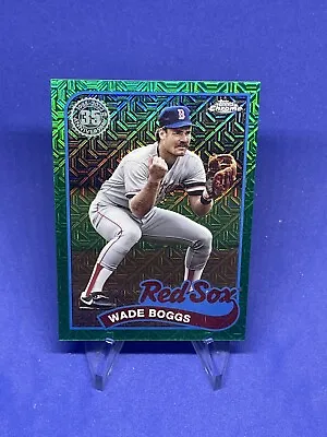 2024 Topps Chrome T89C-36 Wade Boggs Green Mojo Refractor SP /99 • $20