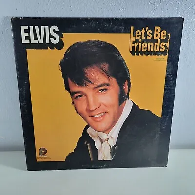 Elvis Presley Vinyl Record Lets Be Friends Vintage Camden Pickwick • $9.85