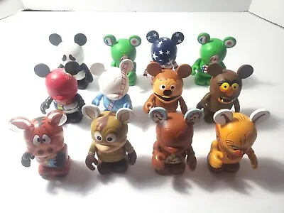 Disney Vinylmation Lot  Of 7 Artist Signed + 5 Series Figures Toy Story Teacher • $19.25