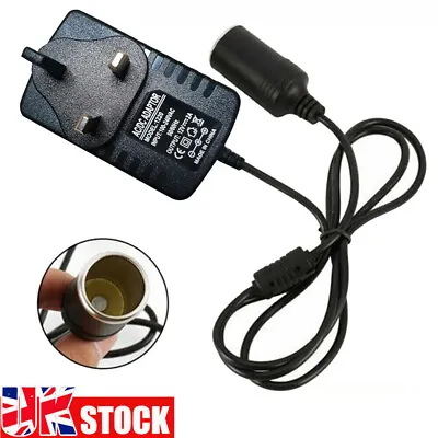 AC/DC Adapter With UK Wall Plug Power Supply Transformer 240V AC To 12V DC 2A • £6.95