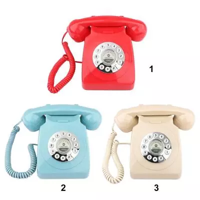 Guestbook Telephone Recorder Retro Style Landline Telephone Desk • £79.06