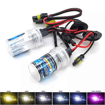 2x XENON H3 HID Bulbs AC 35W Headlight Kit Replacement High Bright 3000K 12000K • $14.59