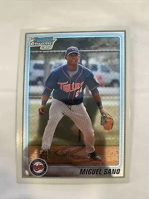 MIGUEL SANO 2010 Bowman Chrome Prospects #BCP205 1st Card Twins • $2.49