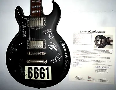 Avenged Sevenfold Autographed Schecter 6661 Guitar The Rev Tribute Jsa # Xx02901 • $7500