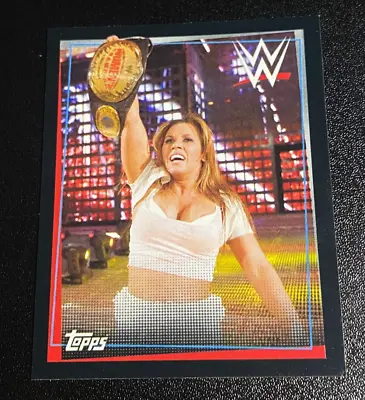 2021 Mickie James WWE Topps Road To WrestleMania Stickers Album • $2.25