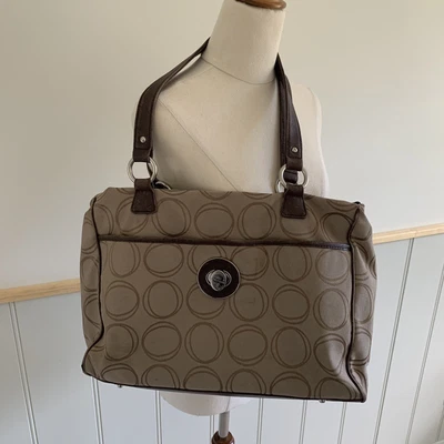 $10 • Buy Oroton Mid Size Signature O Baby Bag Organiser With Change Mat