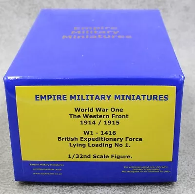 1/32 WW1 British Tommy Lying Loading BEF W1-1416 Empire Military Minis 16998 • £29.99