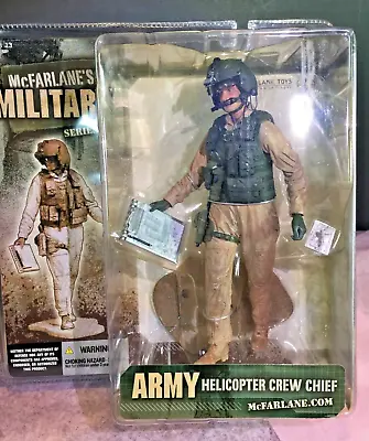 McFarlane Military Series 3 Army Helicopter Crew Chief NEW In Package 2006 • $44.99