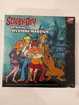 Avalon Hill Scooby Doo Betrayal At Mystery Mansion Board Game New 2020 • $24.99