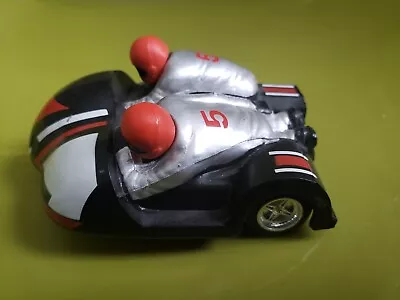 Scalextric Motorcycle Combination Sidecar Red Slot Car 1/32 SCALE C-281 RUNS. • $55
