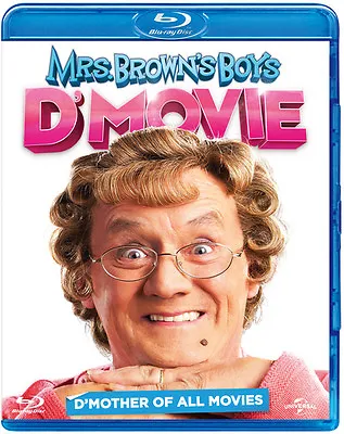 Mrs Brown's Boys D'movie Blu-ray (2014) Brendan O'Carroll Kellett (DIR) Cert • £2.10