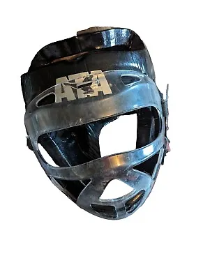 ATA Gear Macho Black Padded Sparring Helmet Adult Size S Martial Arts  • $29