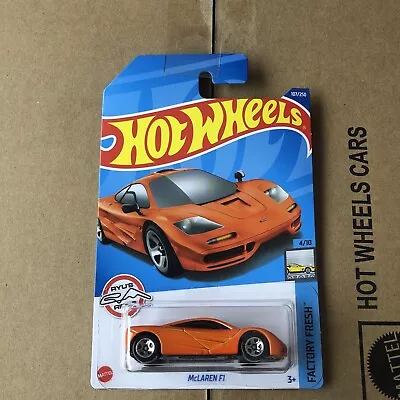 Hot Wheels 2022 - McLaren F1 - Factory Fresh • £3.50