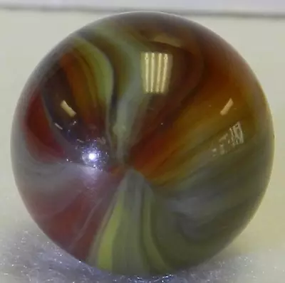 #17397m Vintage Master Marble Sunburst Marble .69 Inches Mint Minus • $25.99