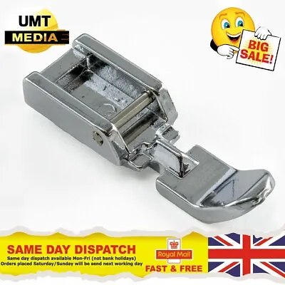 £2.70 • Buy Zipper Foot Narrow - For Domestic Sewing Machines Snap On Stitch Presser UK