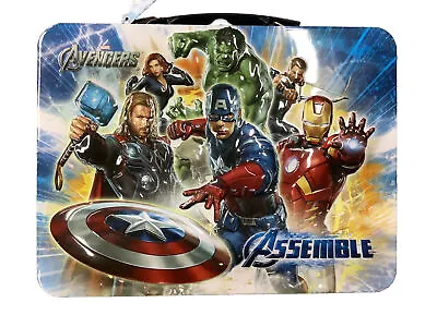 2012 Avengers Assemble Tin Box Metal Lunch Box • $15.99