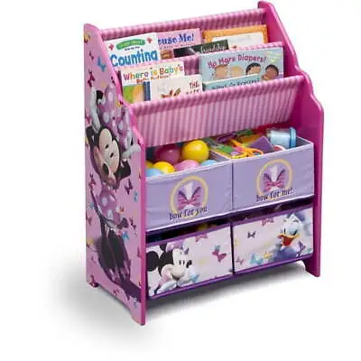 Minnie Mouse Book & Toy OrganizerGreenguard GoldCube Bookcase US • $29.99