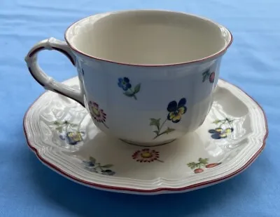 Villeroy And Boch Petite Fleur Cup And Saucer Set • $10.95