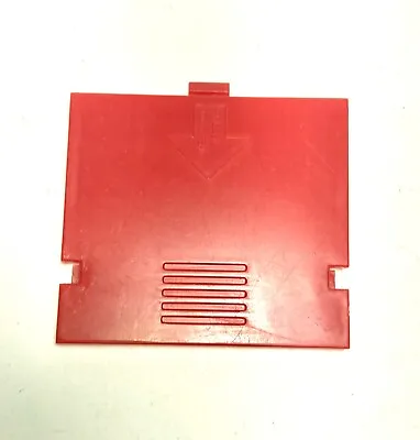 Vintage Speak & Spell Battery Cover Orange Clip On Replacement Part 1979 1986 • $16.99