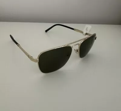 Mont Blanc Aviator Sunglasses Gold & Green. Brand New Full Set #115741 • $170