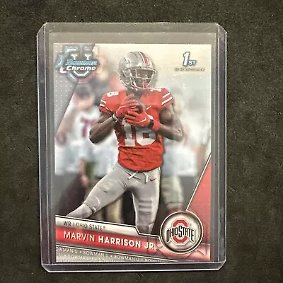 2023 Bowman Chrome University Marvin Harrison Jr. Ohio State Buckeyes • $0.99