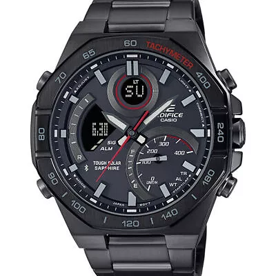 CASIO Edifice ECB-950YDC-1AJF Black Bluetooth Solar Men's Watch New In Box • $545.06