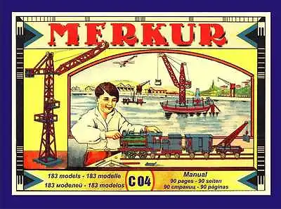 Metal Construction Set Merkur Classic C 04 16 Kg NEW Made In CZECH REPUBLIC • $150