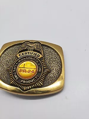  Monadnock Products Pr-24  Solid Brass Belt Buckle • $22.99