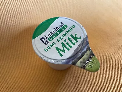 Lakeland Dairies UHT Single 12ml Individual Longlife Milk Pots. Long BBF Date • £4.95