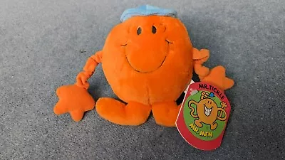 Mr. Men Mr. Tickle Plush By Golden Bear - 1996 - New With Tags • £20