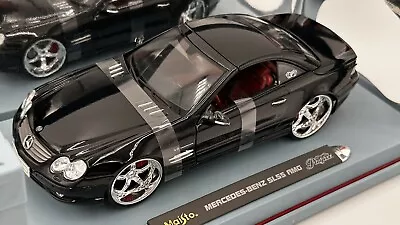 Maisto🔥🔥Mercedes-Benz  SL55 AMG 1:18 Diecast Playerz Collection 👀READ 👀 • $32