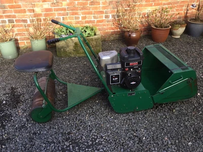 £255 • Buy Ransomes Twenty Four 24” Cylinder Mower With Trailing Ride On Seat