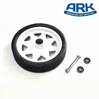 ARK 6  Premium Spare Jockey Wheel  Powder Coated Steel Rimmed Solid Rubber SB • $50