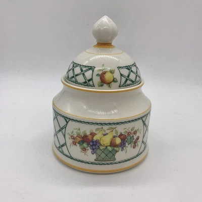 £25 • Buy Villeroy And Boch Basket Design Sugar Bowl With Lid